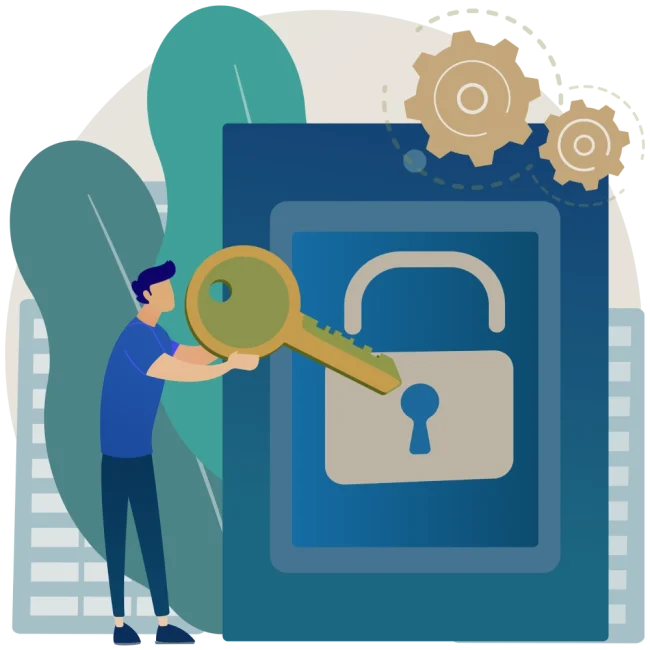 سیاست حفظ حریم خصوصی 1 نماد امنیت و حفظ حریم خصوصی کاربران در وبسایت